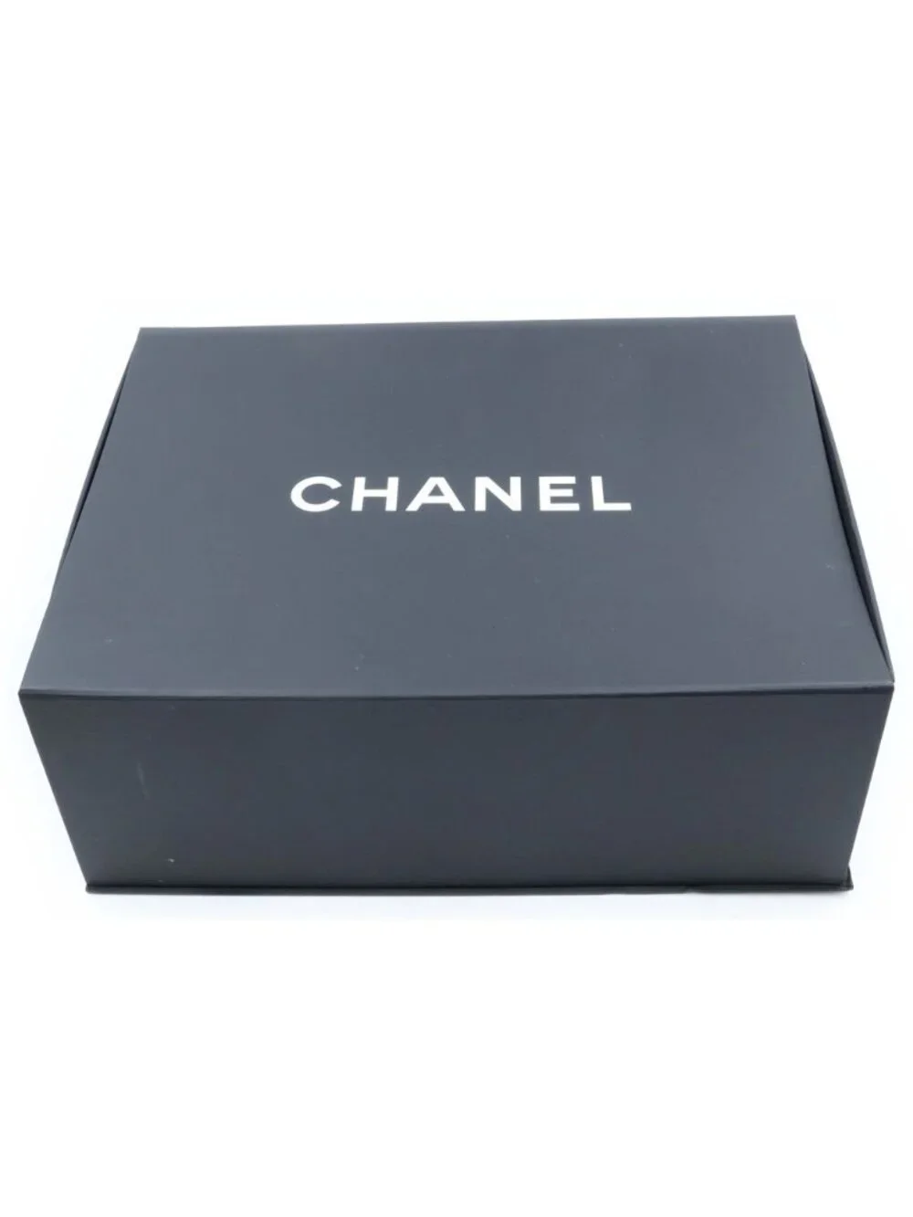 Chanel Deauville MM Jacquard Tweed Silver Chain Tote Shoulder Bag Green